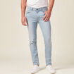 Jeans slim éco-responsable denim bleach homme