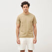 T-shirt manches courtes beige fonce homme