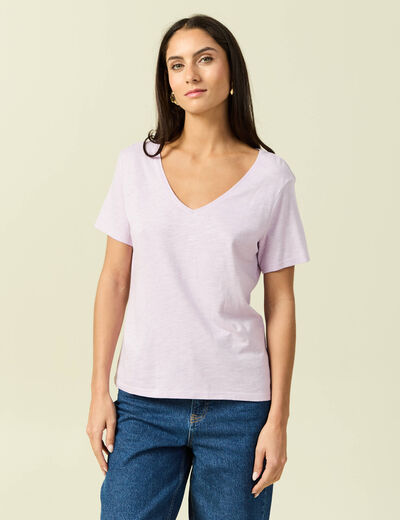 T-shirt manches courtes parme femme
