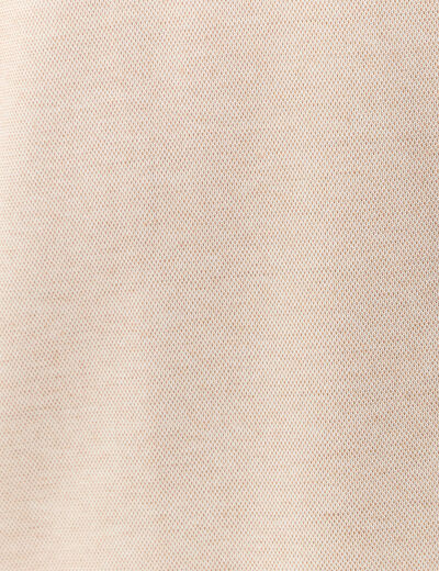 Polo manches courtes taupe homme
