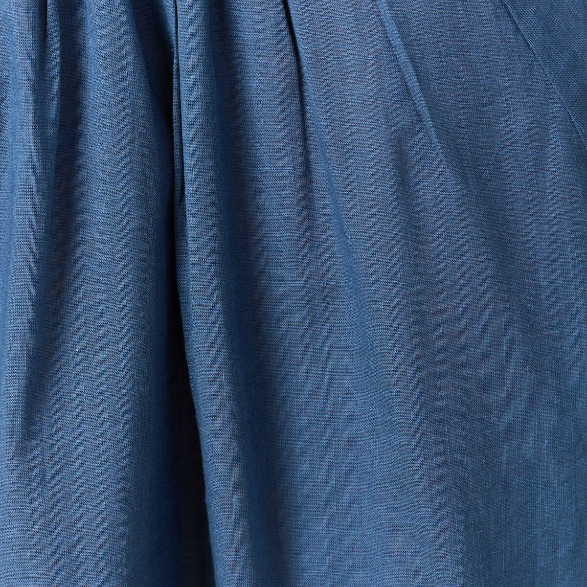 Blouse manches longues bleu foncé femme