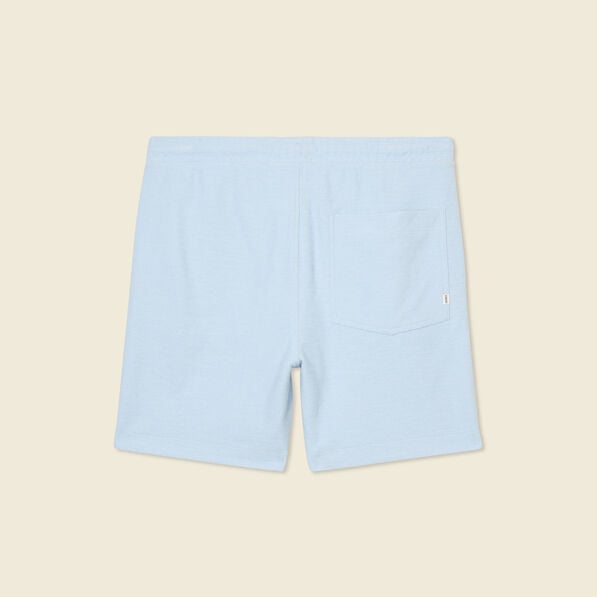 short droit avec cordon bleu ciel homme Short droit avec cordon bleu ciel homme