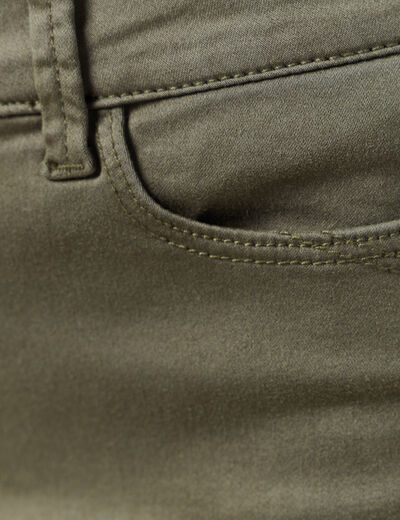 Pantalon Audrey - skinny push up vert kaki femme