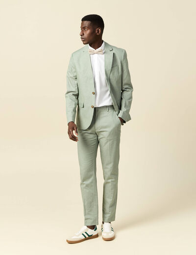 Chemise manches courtes blanc homme