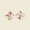 Boucles d'oreilles clous couleur or femme