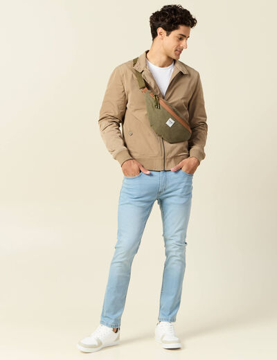 Jeans slim éco-responsable denim used homme