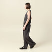 Veston sans manches gris femme