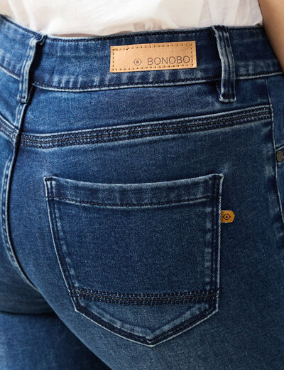 Jeans skinny 7/8ème denim stone femme