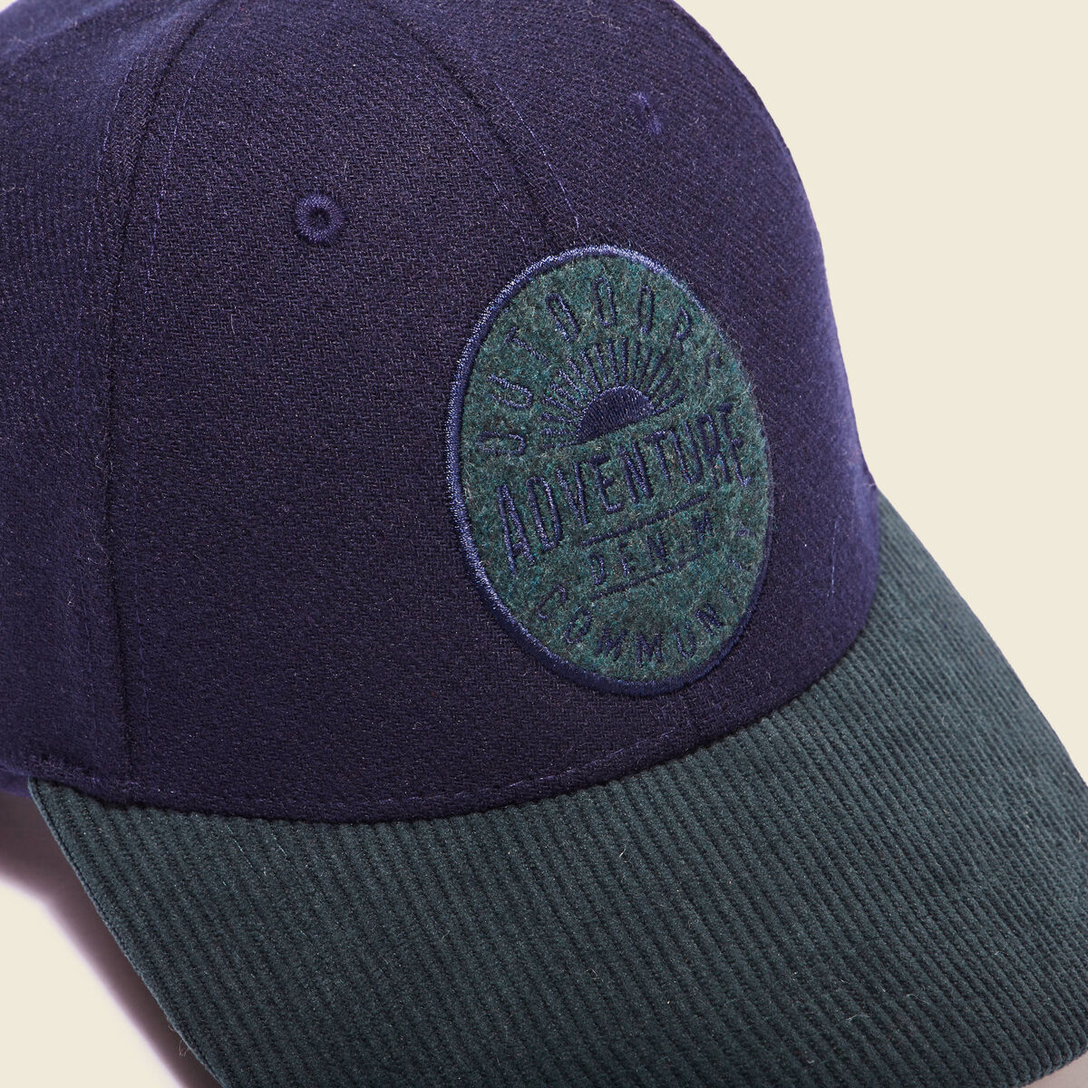 Casquette bleu marine homme
