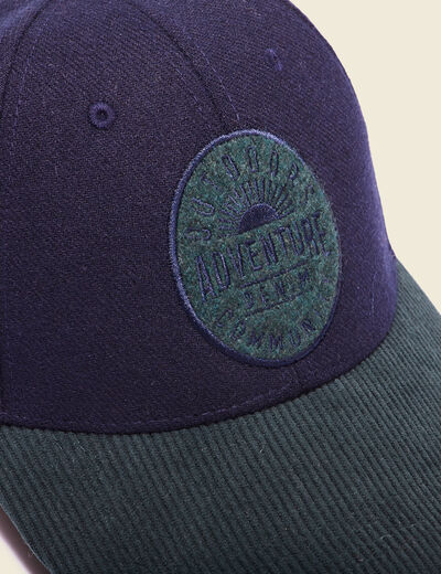 Casquette bleu marine homme