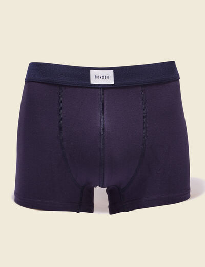 Lot 2 boxers bleu marine homme