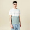 T-shirt manches courtes bleu gris homme