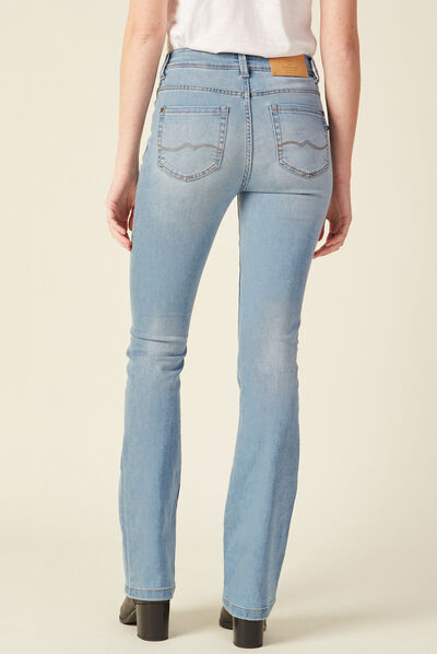 Jeans Yoko - bootcut denim used femme