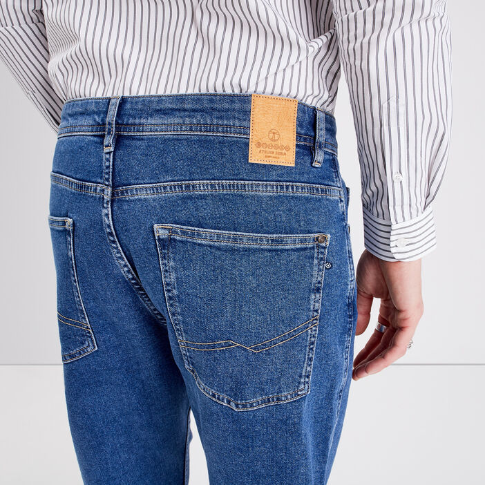 Jeans regular denim stone homme