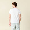 T-shirt col V homme Instinct blanc homme