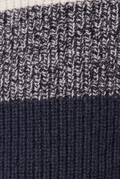 Pull manches longues ecru homme