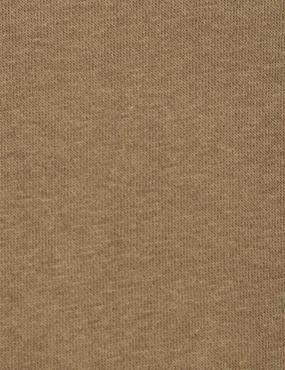 Sweat éco-responsable taupe homme