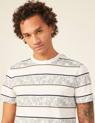 T-shirt éco-responsable vert homme