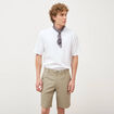Bermuda vert kaki homme