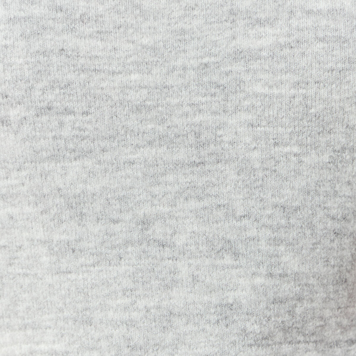 Pull sans manches col en V gris clair femme