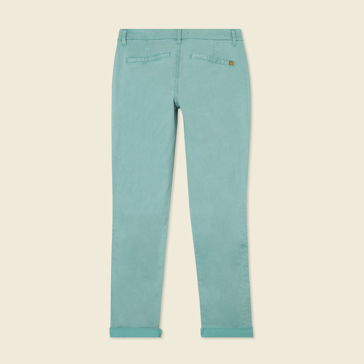 Pantalon chino Instinct vert foncé femme