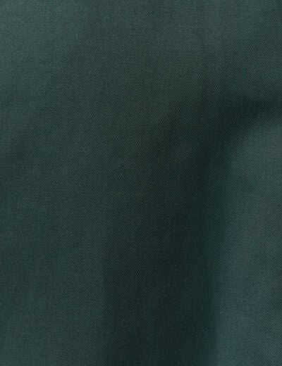 Parka r&eacute;versible vert femme