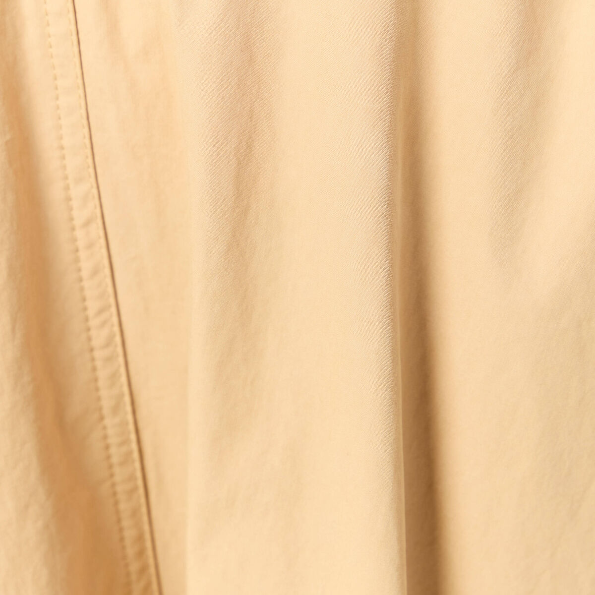 Jupe en coton beige femme