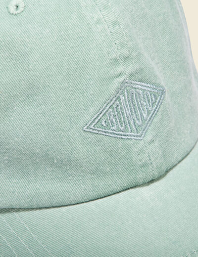 Casquette vert clair homme