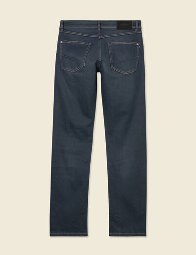 Jeans regular used denim gris homme