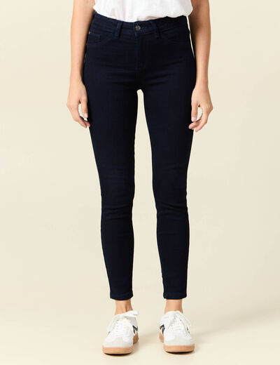 Jeans skinny 7/8ème denim brut femme