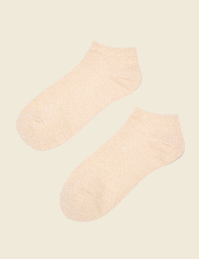 Chaussettes creme femme