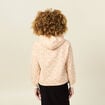 Sweat à capuche orange corail femme