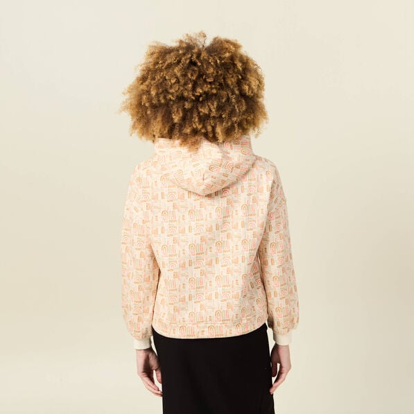 sweat a capuche orange corail femme Sweat à capuche orange corail femme