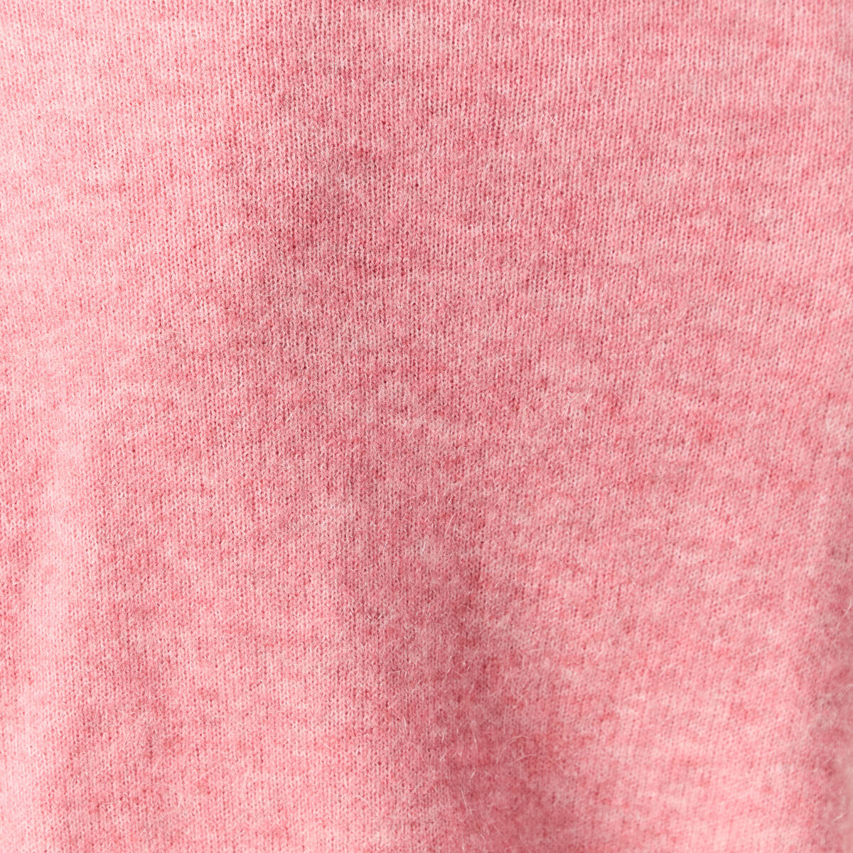 Pull col rond manches longues mauve femme