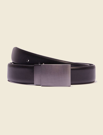 Ceinture noire homme noir homme