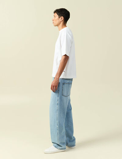 T-shirt en coton blanc homme