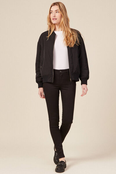Jeans Marylin - skinny push up denim noir femme