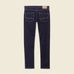 Jeans homme slim effet used denim brut clean homme