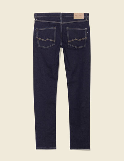 Jeans homme slim effet used denim brut clean homme