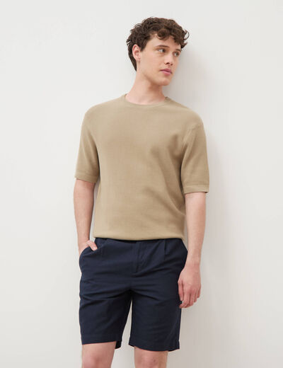 Bermuda bleu marine homme