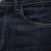 Jeans straight en coton longueur 32 denim brut rinse homme