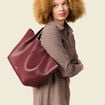 Sac cabas prune femme