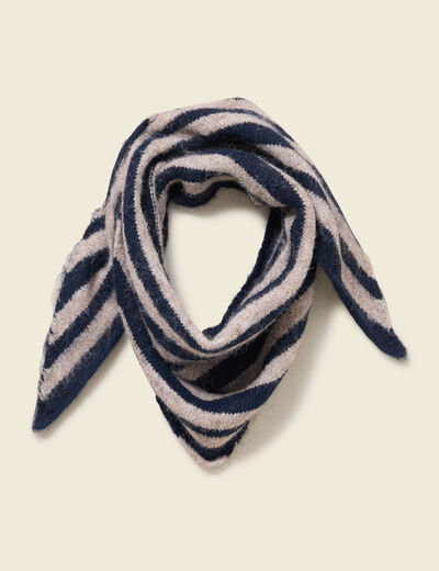 &Eacute;charpe bleu marine femme