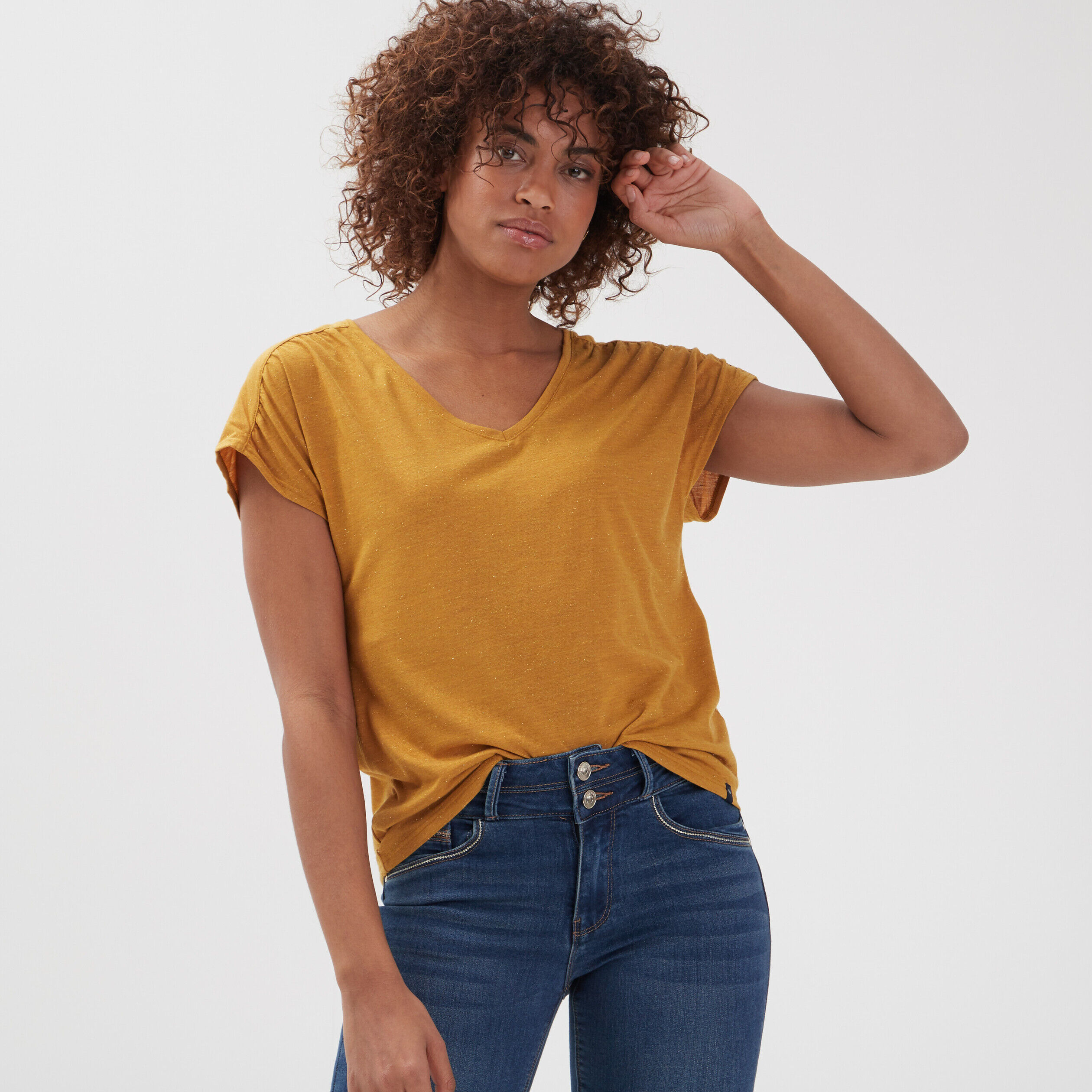 t shirt manche courte femme