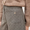 Short taille haute gris femme