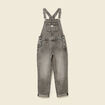 Salopette jeans taille standard denim snow gris femme