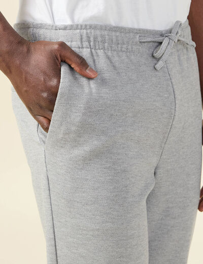 Pantalon chino jogger gris foncé homme