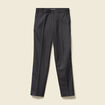 Pantalon gris fonc&eacute; homme