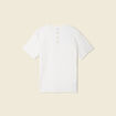 T-shirt manches courtes ecru homme