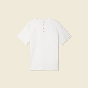 T-shirt manches courtes ecru homme
